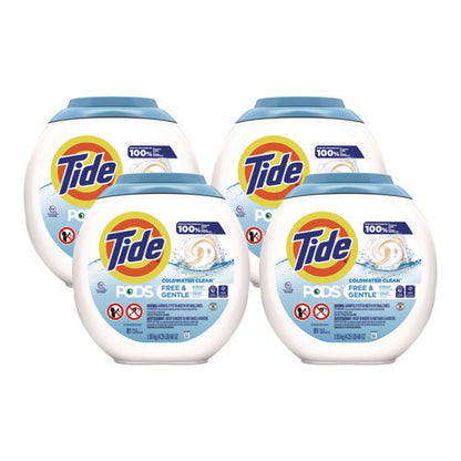 Pods, He Compatible, Unscented, 81 Pods/tub, 4 Tubs/carton