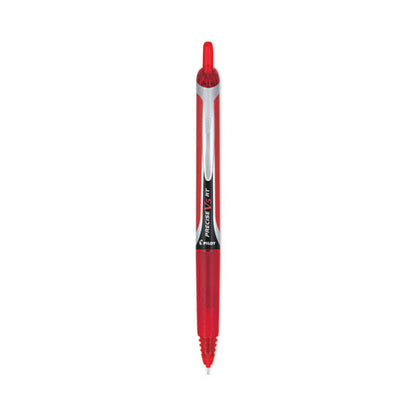 Precise V5rt Rollerball Pen, Retractable, Extra-fine 0.5 Mm, Red Ink, Red Barrel