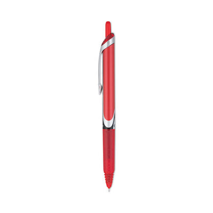Precise V5rt Rollerball Pen, Retractable, Extra-fine 0.5 Mm, Red Ink, Red Barrel