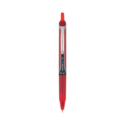 Precise V7rt Rollerball Pen, Retractable, Fine 0.7 Mm, Red Ink, Red Barrel
