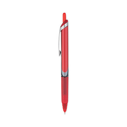 Precise V7rt Rollerball Pen, Retractable, Fine 0.7 Mm, Red Ink, Red Barrel
