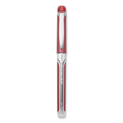 Precise Grip Rollerball Pen, Stick, Bold 1 Mm, Red Ink, Red Barrel