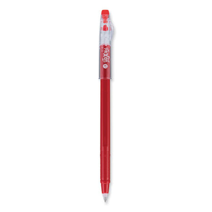 Frixion Colorsticks Erasable Gel Pen, Stick, Fine 0.7 Mm, Red Ink, Red Barrel, Dozen