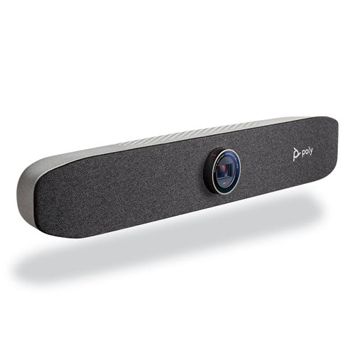 Poly Studio P15 Personal Video Bar, 1280 Pixels X 720 Pixels, Gray/black