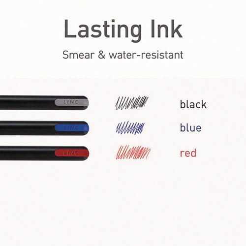 Pentonic Ballpoint Pen, Stick, Fine 0.7 Mm, Assorted Ink Colors, Black Barrel, 25/pack