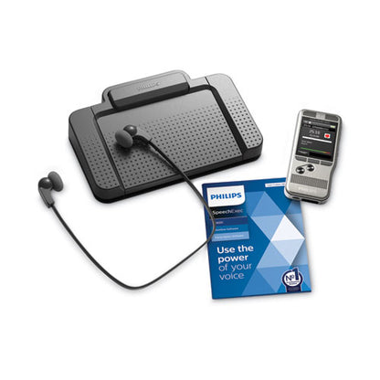 Pocket Memo Dictation/transcription Kit, For Use With Philips Dpm6700