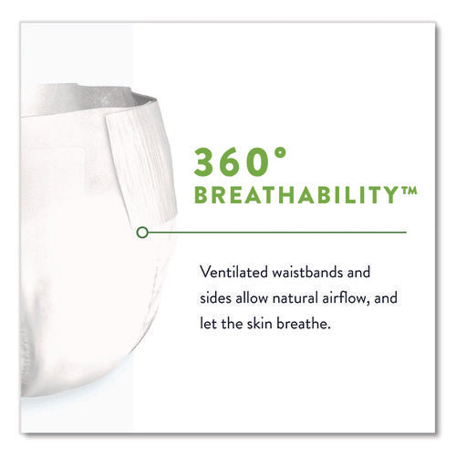 Per-fit360 Degree Briefs, Maximum Plus Absorbency, Size 1, 26" To 48" Waist, 96/carton