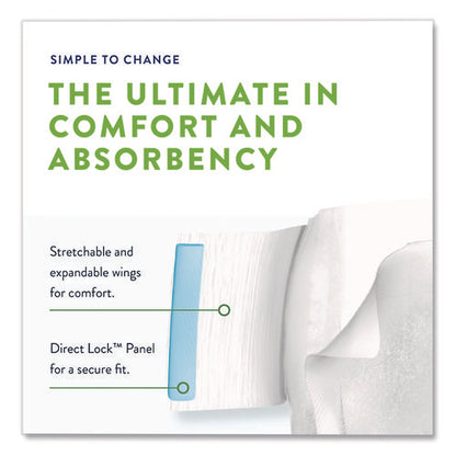 Per-fit360 Degree Briefs, Maximum Plus Absorbency, Size 2, 45" To 62" Waist, 72/carton