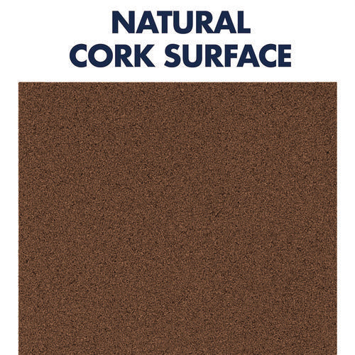 Cork Panels, 12" X 0.38" X 12", Brown, 4/pack