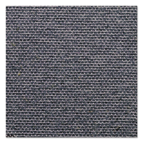 Enclosed Indoor Fabric Bulletin Board With One Hinged Door, 24" X 36", Gray Surface, Graphite Gray Aluminum Frame