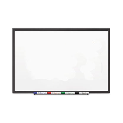Classic Series Porcelain Magnetic Dry Erase Board, 48" X 36", White Surface, Black Aluminum Frame