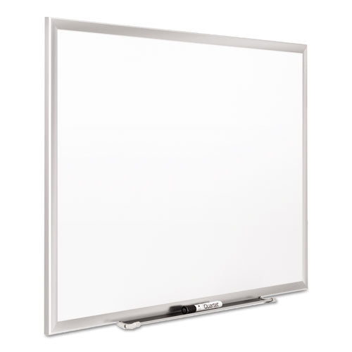 Classic Series Porcelain Magnetic Dry Erase Board, 96" X 48", White Surface, Satin Aluminum Frame