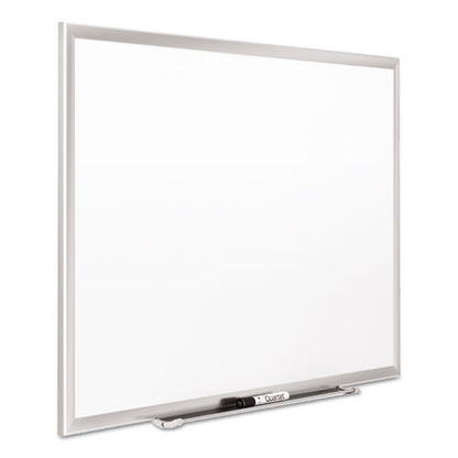 Classic Series Porcelain Magnetic Dry Erase Board, 96" X 48", White Surface, Satin Aluminum Frame