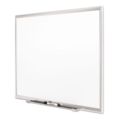 Classic Series Porcelain Magnetic Dry Erase Board, 96" X 48", White Surface, Satin Aluminum Frame