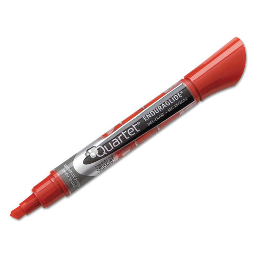 Enduraglide Dry Erase Marker, Broad Chisel Tip, Assorted Colors, 4/set