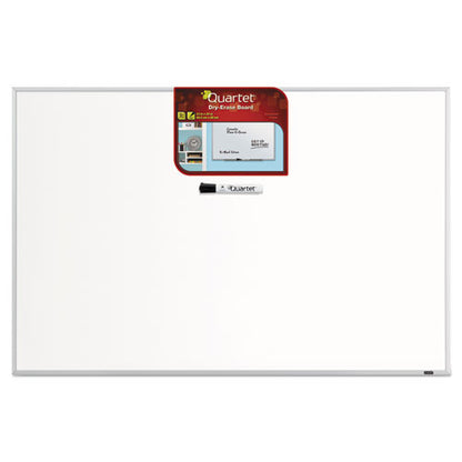 Dry Erase Board, 36" X 24", White Surface, Satin Aluminum Frame