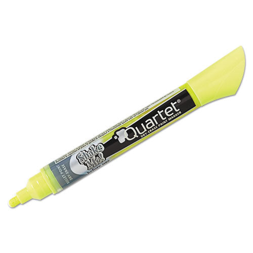 Neon Dry Erase Marker Set, Broad Bullet Tip, Assorted Colors, 4/set