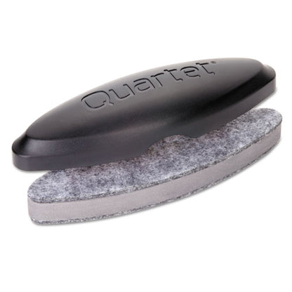 Magnetic 2-in-1 Eraser, 6.5" X 2" X 1.38", Black