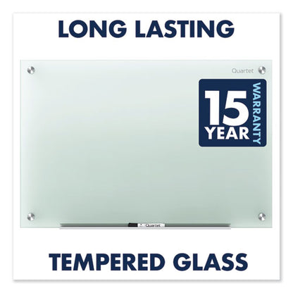 Infinity Glass Marker Board, 24" X 18", Frost Surface