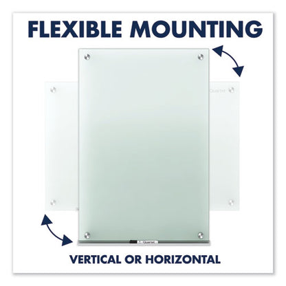 Infinity Glass Marker Board, 72" X 48", Frost Surface