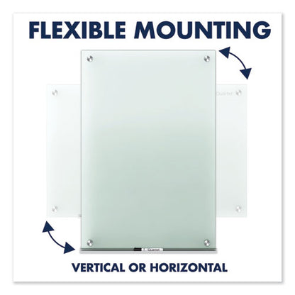 Infinity Glass Marker Board, 96" X 48", Frost Surface