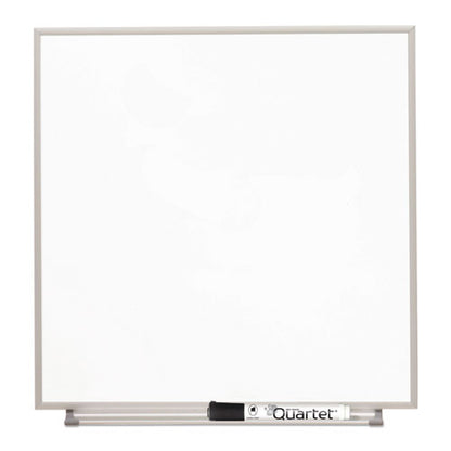 Matrix Magnetic Boards, 16" X 16", White Surface, Satin Aluminum Frame