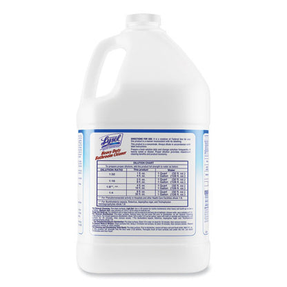 Disinfectant Heavy-duty Bathroom Cleaner Concentrate, Fresh Lime, 1 Gal Bottle