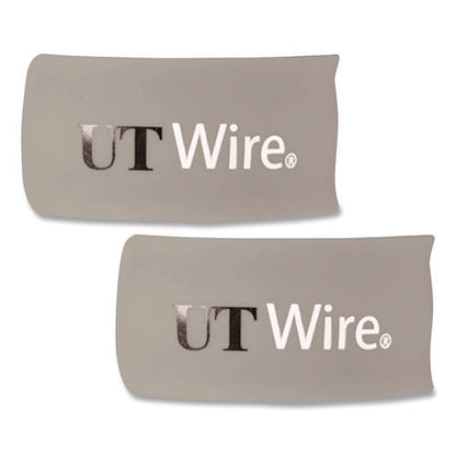 Speedy-wrap Magnetic Cable Wrap, 0.82" X 10", Gray, 2/pack