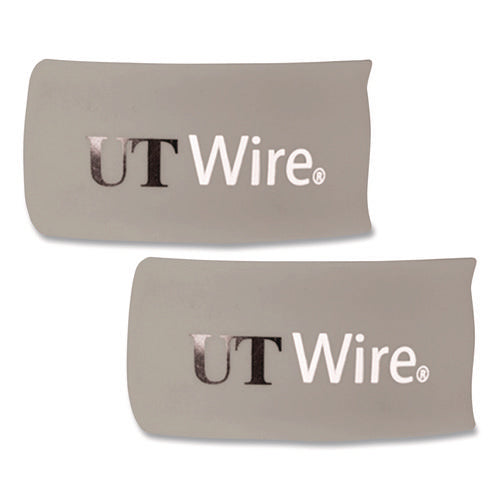 Speedy-wrap Magnetic Cable Wrap, 0.82" X 10", Gray, 2/pack