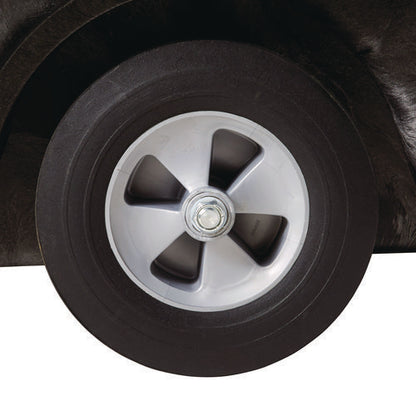 0.75 Cu Yd Structural Foam Tilt Truck, Standard Duty, 1,000 Lb Capacity, Black