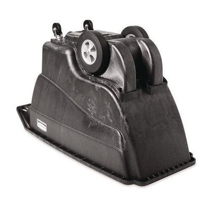 0.75 Cu Yd Structural Foam Tilt Truck, Standard Duty, 1,000 Lb Capacity, Black