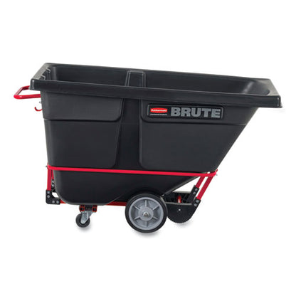 1 Cu Yd Brute Rotomolded Tilt Truck, 1,250 Lb Capacity, Black