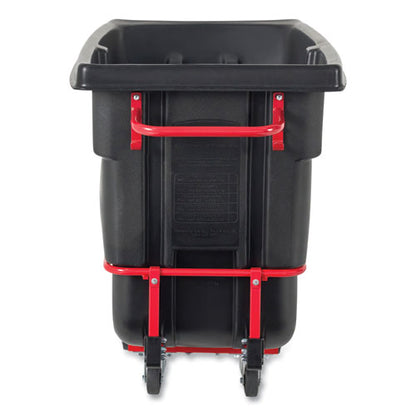 1 Cu Yd Brute Rotomolded Tilt Truck, 1,250 Lb Capacity, Black