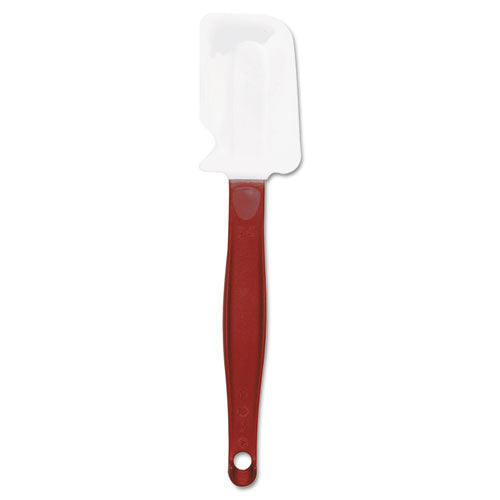 High-heat Cook's Scraper, Plastic, 9.5", Red/white