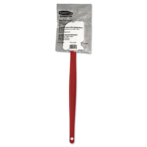 High-heat Cook's Scraper, Plastic, 16.5", Red/white