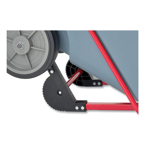 1 Cu Yd Brute Duratilt Frame Tilt Truck, Heavy Duty, 2,100 Lb Capacity, Gray