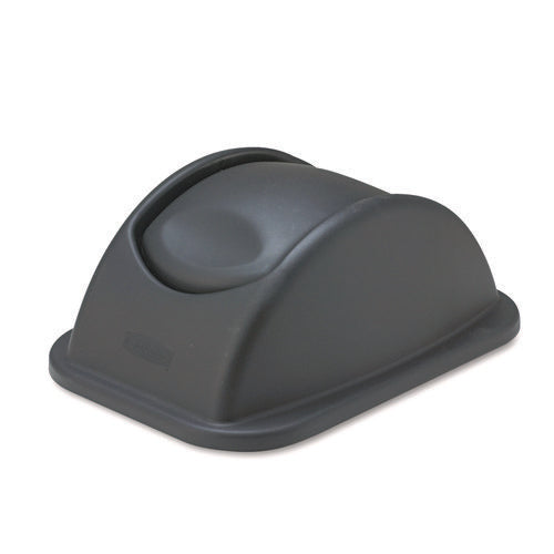 Rectangular Free-swinging Plastic Lid, Black