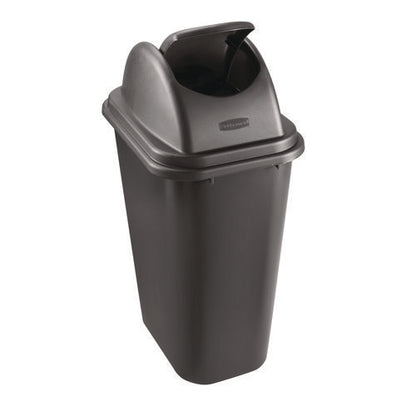 Rectangular Free-swinging Plastic Lid, Black