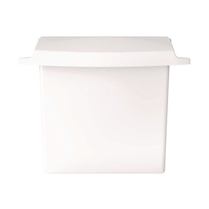 Waxed Napkin Receptacle Liners, 2.75" X 8.75" X 8.5", Brown, 250/carton