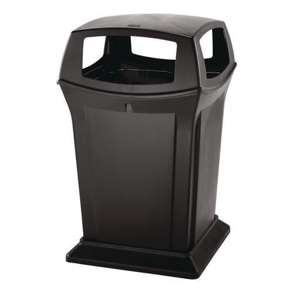 Ranger Fire-safe Waste Container, 45 Gal, Structural Foam, Black