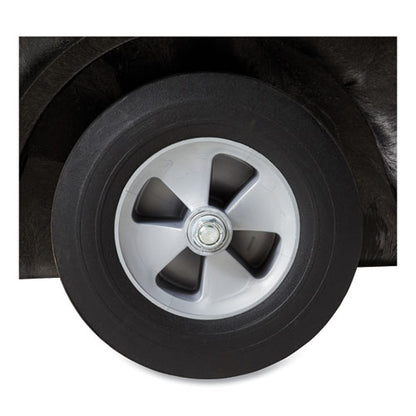 0.5 Cu Yd Structural Foam Tilt Truck, Standard Duty, 850 Lb Capacity, Black