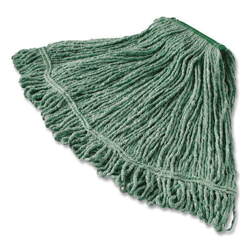 Super Stitch Blend Mop, Medium, Cotton/synthetic, Green