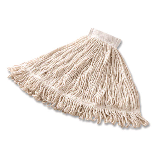 Super Stitch Blend Mop, Cotton/synthetic, White