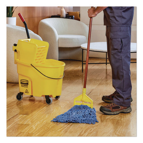 Super Stitch Blend Mop, Cotton/synthetic, Blue