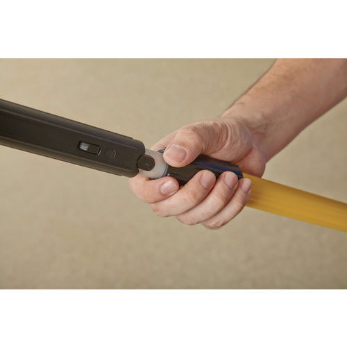 Hygen Quick-connect Extension Handle, 48" To 72", Yellow/black