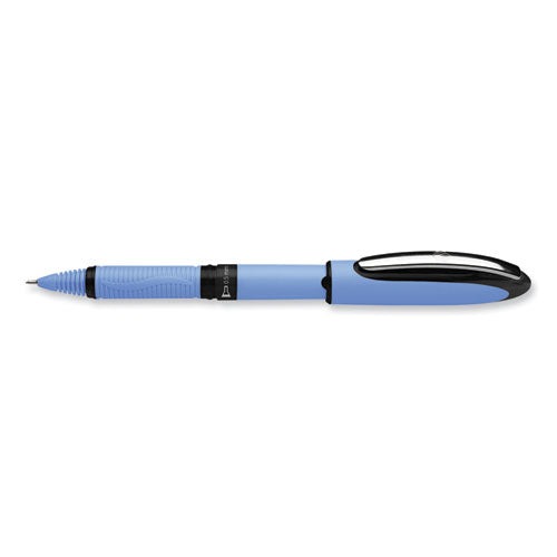 One Hybrid N Rollerball Pen, Stick, Fine 0.5 Mm, Black Ink, Blue Barrel, 10/box