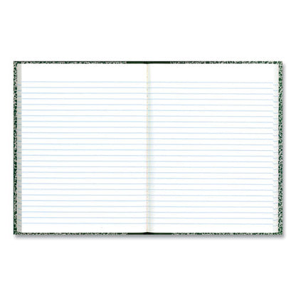 Lab Notebook, Wide/legal Rule, Green Marble Cover, (96) 10.13 X 7.88 Sheets