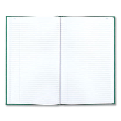 Emerald Series Account Book, Green Cover, 12.25 X 7.25 Sheets, 300 Sheets/book