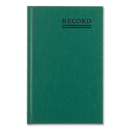 Emerald Series Account Book, Green Cover, 9.63 X 6.25 Sheets, 200 Sheets/book