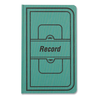 Tuff Series Record Book, Green Cover, 12 X 7.5 Sheets, 300 Sheets/book